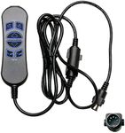 Fruhdi 6 Button 5 Pin Prong MLSK89-A2 Hand Control Handset Remote with USB and Backlight for Lift Chairs Power Recliners