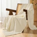 PHF 100% Cotton Waffle Weave Throw 