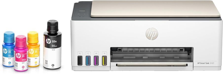 HP Smart Tank 5107 All-in-One Wireless Printer – High Capacity Ink