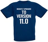 Version 11.0 11th Birthday Gifts Present Gift T-Shirt For 11 Year Old Boys