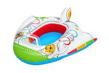 Bestway | Space Ship Inflatable Baby Boat Float for Swimming Pool, Pool Float for Toddlers