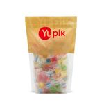 Yupik Assorted Fruit Mix Candies Sugar - Free Hard Candies, 1Kg