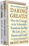 Dare to Lead, Daring Greatly, Rising Strong 3 Books Collection Set by Brené Brown