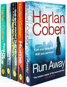 The Stranger Series 5 Books Collection Set By Harlan Coben NETFLIX(Home, Fool Me Once, Run Away, The Boy From The Woods, Don't Let Go)