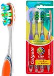 Colgate 360º Advanced Whole Mouth Health Manual Toothbrush, Value 4 Pack, Soft Bristles