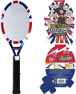 The Executioner UK Fly Zapper Mosquito, Wasp, Bug, Insect Killer Swatter, Electric Fly Zapper Racket Single Layer for Efficient Zapping Indoor Outdoor