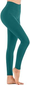 IUGA High Waisted Leggings for Women Running Workout Leggings with Inner Pocket Yoga Pants for Women Dark Teal