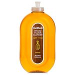 Method Wood Floor Cleaner, Moisturising Oil, Surface Spray, Gently Cleans and Shines, Almond Natural Scent, Pack of 1, 739 ml
