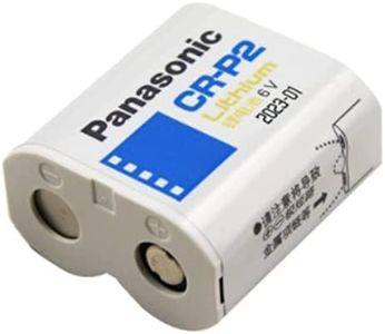 Panasonic CR-P2 Photo Lithium 6V Camera Battery, 1-Pack (CR-P2W/1BE)