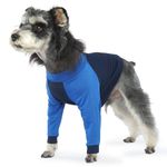 LeLePet Dog Recovery Suit for Front Legs,Dog Leg Sleeve to Stop Licking,Dog Elbow Protector for Leg Injuries,Dog Recovery Sleeve for Wounds,Dog Sleeve to Prevent Licking,Dog Cone Collar Alternative