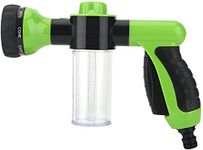 KAHEIGN Garden Hose Foam Sprayer, 8 Patterns High Pressure Nozzles Watering Sprayer Soap Dispenser with Soap Reservoir for Car Washing Pets Shower Plants Watering