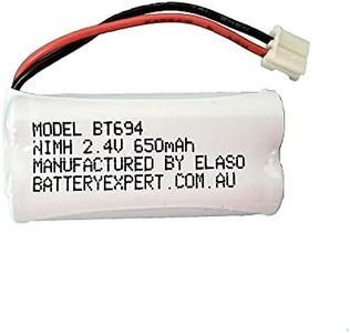 ELASO Replacement Battery Compatible with Uniden Cordless Phone BT694 BT694S BT694n BT694m BT-694 BT-694S BT-694n BT-694m DECT 6.0 1015 1635 3035 3135