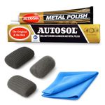 All-Purpose Metal Polish Kit – Chrome, Aluminium & Steel Wool Set