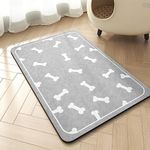 Pet Feeding Mat-Absorbent Dog Mat for Food and Water Bowl-No Stains Easy Clean Dog Food Mat Quick Dry Water Dispenser -Puppy Supplies Stuff-Pet Accessories Cat Bowl