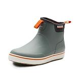 Grundens Men’s DECK-BOSS Ankle Boot | Durable, Waterproof Monument Grey Size: 13