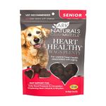 Ark Naturals Gray Muzzle Heart Healthy Wags Plenty Dog Chews, Vet Recommended for Senior Dogs to Support Heart Muscle, Blood Pressure and Circulation, Natural Ingredients, 60 Count