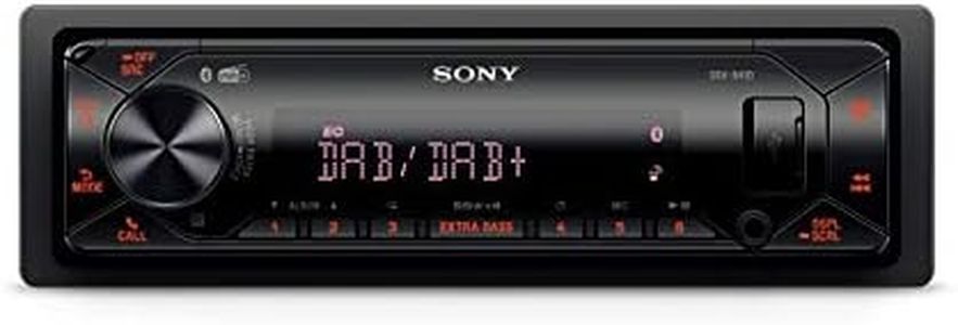 Sony DSXB41D - Reproductor para Coche (Bluetooth, USB, NFC, Dab+, Control por Voz Siri Eyes Free y Android, 4 Altavoces con Salida 55 W)
