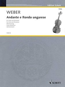 Andante and Rondo Ungarese: Viola and Piano