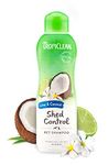 TropiClean Lime & Coconut Shed Control Shampoo for Pets, 20oz, Made in USA