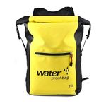 K.B. SALES 25 Liter Waterproof Dry Bag Backpack Pocket Shoulder Strap Compression Sack Gear Dry Bag for Water Sports Outdoor Adventures Travel Rafting Sports Kayaking Travel Boating Bag (Multi Color)