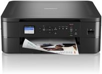 Brother DCP-J1050DW, colour, 3-in-1 colour inkjet multifunction printer, scanner, copier, black, 400 x 151 x 343 mm, 17/9 ppm