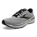 Brooks Adrenaline GTS 22 Men's Supportive Running Shoe, Alloy/Grey/Black, 11.5