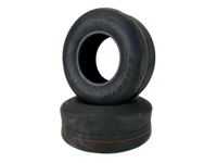 (2) 13x5.00-6 Smooth 4 Ply Tires Compatible With Many Popular Zero Turn Mowers