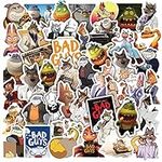 The Bad Guys Vinyls Stickers 50pcs 