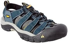 KEEN Men's Newport H2 Waterproof Sandal, Navy Medium Grey, 10.5 US