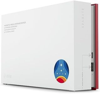 Seagate Starfield Special Edition Game Hub 8TB External Gaming Hard Drive Desktop HDD - USB 3.2 Gen 1, Dual USB-C and USB-A Ports, Custom RGB LED, 3 Year Rescue Services by Seagate (STMK8000400)