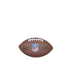 Wilson NFL MINI REPLICA American Football, Mixed Leather, Mini-Size, Brown, WTF1631XBNFL