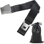 Airplane Seat Belt Extender, 7-32" Airline Seatbelt Extender Adjustable - Universal Seat Belt Extender for Airplanes - Free Carrying Case