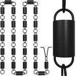 Channel Rain Chain (Black) By Rain Chains Direct (8.5 FT)