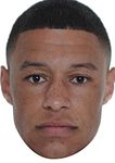 Alex Oxlade Chamberlain England Football Sensation Celebrity Cardboard Party Face Mask Fancy Dress