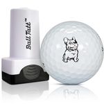 Ball Tatt - French Bulldog Golf Ball Stamp, Golf Ball Stamper, Self-Inking Golf Ball Stamp Markers, Reusable Golf Ball Marking Tool to Identify Golf Balls, Golfer Gift Golfing Accessories