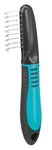 Trixie: - Fur Detangler De-Matting Comb for Dogs and Cats | Made with Bent Teeth to Easily Detangle