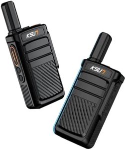 KSUN Wireless Intercom for Home, Two Way Raido 5000FT Rechargeable 3000mAh Battery, Ideal for Elderly Intercoms for Home/Outdoor Family Communication