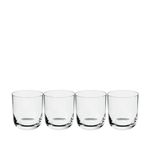 Villeroy & Boch - La Divina Whisky Tumbler Set 4 Pieces 250 ml Clear, Dishwasher Safe, Drinking Glasses for Whisky, Juice or Water, Glass Set, Drinkware, Tableware, Glassware, Crystal Glass