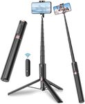 TONEOF 67" Cell Phone Selfie Stick 