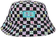 Bioworld Squishmallows Character Squares Youth Checkered Bucket Hat Multicolor