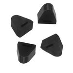 LALOCAPEYO Suitable for Silverado GMC Sierra, Chevrolet Tailgate Buffer Block Rear Bumper Buffer 16633065 RH or LH Tailgate Latch Rubber Stopper Bumper Dorman 45679(4Pcs)