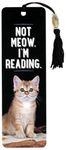 Not Meow, I'm Reading. Beaded Bookmark