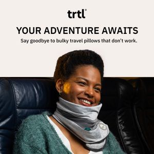 trtl Pillow Plus Adjustable Travel Neck Pillow – Ergonomic Support