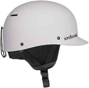 Sandbox Unisex Classic 2.0 Snow Ski and Snowboard Helmet - White | Large
