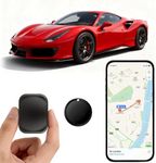 JNLIK GPS Tracker for Vehicles,Magnetic Waterproof Car Tracker（iOS only）, No Monthly fees, Mini Portable GPS Tracker for Cars, Trucks, Fleet, Motorcycle, Anti-Theft