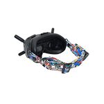 Fututech Adjustable Head Strap Kit for DJI FPV Helmet Goggles V2 and Other Brands of VR Helmet Accessory Drone (Strap)