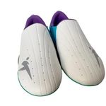 Martial Arts Indoor Training Shoes for Kids & Adults | Lightweight Soft Karate Shoes for Boys, Girls, Youth & Men | Flexible Non-Slip Sole | Comfortable Dojo Practice & Taekwondo Training (Green, UK Footwear Size System, Adult, Men, Numeric, Medium, 10)