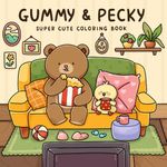 Gummy & Pecky: Super Cute Coloring 