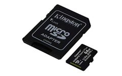 Kingston 64GB micSDXC Canvas Select Plus 100R A1 C10 Card+ADP (SDCS2/64GBCR)