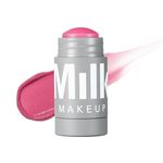 Milk Makeup Lip + Cheek, Rally (Mauve Pink Shimmer) - 0.21 fl oz - Cream Blush & Lip Colour - Buildable & Blendable - 1,000+ Swipes Per Stick - Non-Comedogenic - Vegan, Cruelty Free